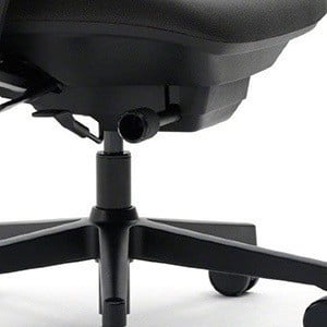 Back Tension, Steelcase Amia Task Chair, Black