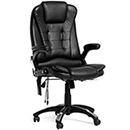 Black Color, mecor Heated Office Chair with 360 Degree Adjustable Height & Armrest, in Front Position