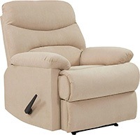 An image of ProLounge Wall Hugger Recliner in Khaki color variant.