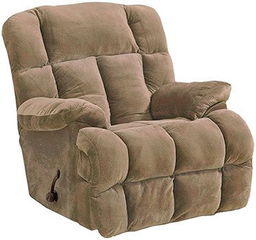 Camel Fabric, Catnapper Cloud 12 Rocker Recliner, White Glove In-Home Set-Up, Comfortable Seat Padding