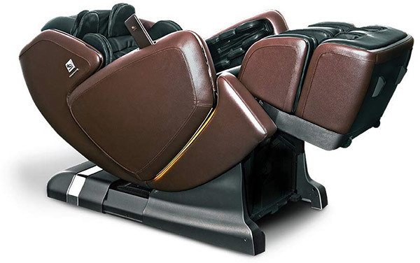 OHCO M.8 Massage Chair in a reclined position