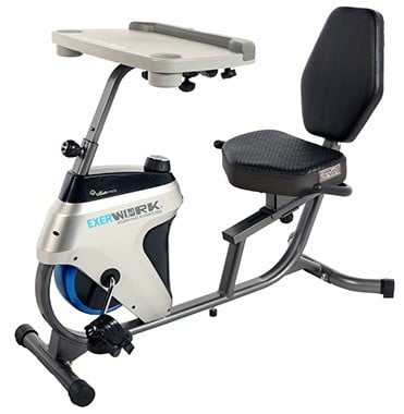 The Exerpeutic 2500 bike with AirSoft seat 