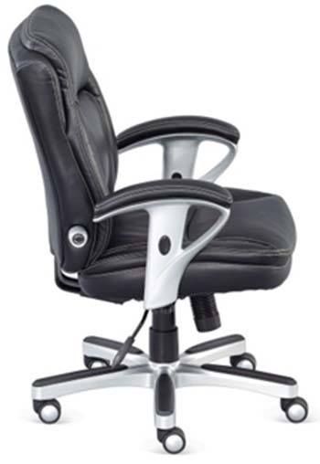 A side image of Petite Ergonomic Chair by NBF Signature Series.