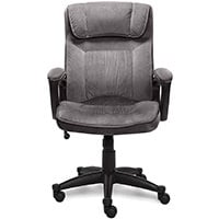 Microfiber gray variant of the Serta Hannah I Office Chair