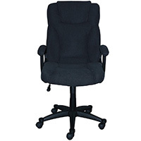 Midnight black variant of the Serta Hannah II Office Chair
