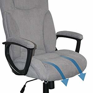 Waterfall seat design of the Serta Style Hannah Office Chair