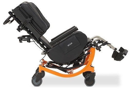 Rocking Position of Encore Pedal Rocker Model Variants of Encore Mobility Chair
