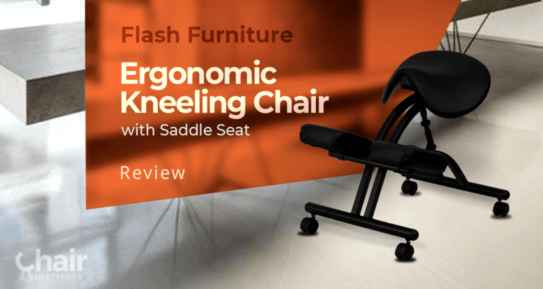 Flash Furniture Ergonomic Kneeling Chair with Saddle Seat Review