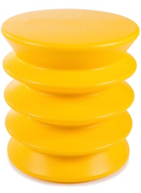Small, yellow variant of the ergoErgo Active Sitting Stool