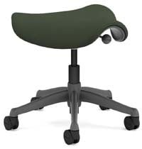 A smaller image of Humanscale Freedom Stool in Smoke color