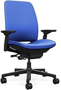 A smalller image of Steelcase Amia Office Chair in Blue color.