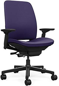 A smalller image of Steelcase Amia Office Chair in Grape color.