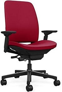 A smalller image of Steelcase Amia Office Chair in Red color.