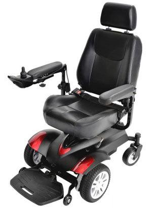 An Image Sample of Drive Medical Titan Front Wheel Drive Electric Wheelchair 
