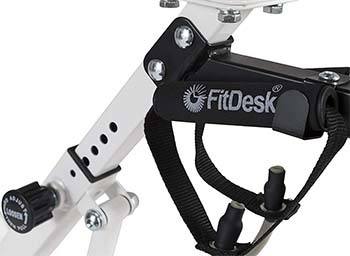 An image of FitDesk Bike Desk Frame, Adjustable Seat