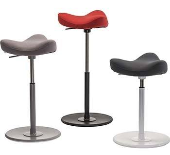An image of Varier Move Stool in in different colors