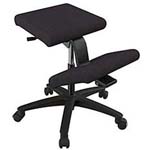 A smaller image of Varier Wing Balans Kneeling Chair in Black color
