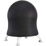 A small image of Zenergy Ball Chair With Legs in Black color