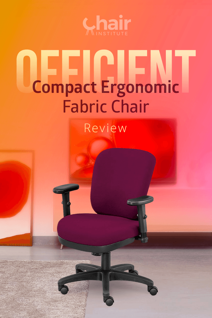 Officient Compact Ergonomic Fabric Chair Review