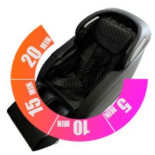 Massage duration options of Ootori Nova N900 Massage Chair