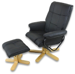 OS-802E Comfort Leather Recliner Chair with Roller Massage