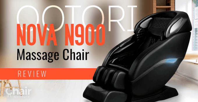 Left side of the Ootori N900 Massage Chair