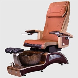 STELLAR Gold HTxT4s, T4 Stellar Pedicure Chair, Rightfront