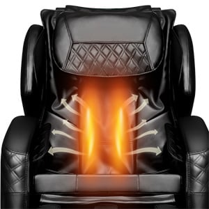 Carbon fibre heating of the Ootori Nova N503 Massage Chair