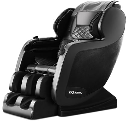 Black Ootori Nova N802 Massage Chair facing the left side
