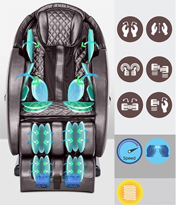  Full Body Massage Chair, Ootori RL-810L Massage Chair, Front