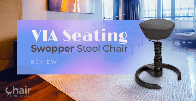 The VIA Seating Swopper Stool in a living area