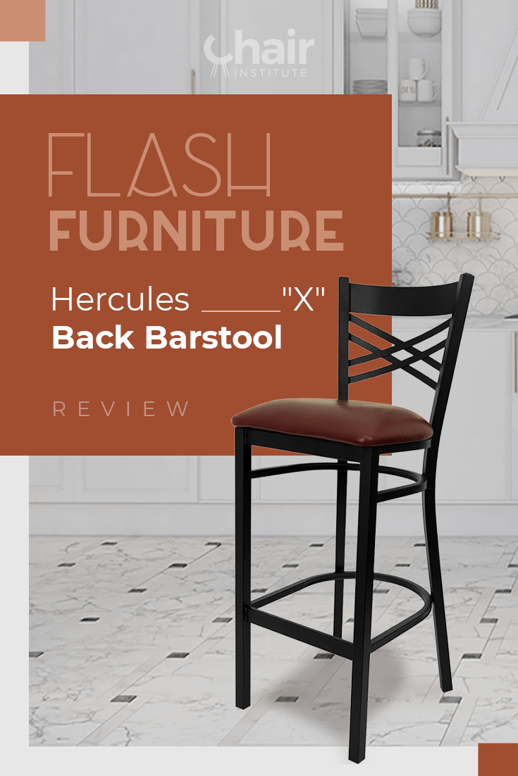 Flash Furniture Hercules “X” Back Barstool Review