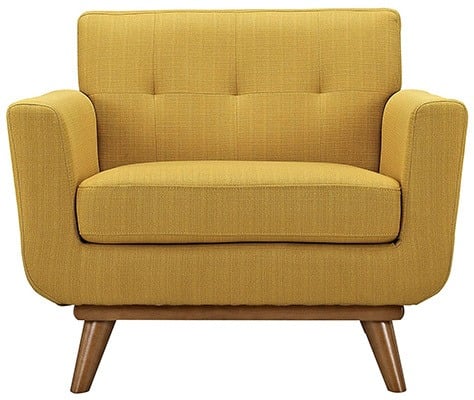 Citrus Color, Modway Engage Armchair, Front Main