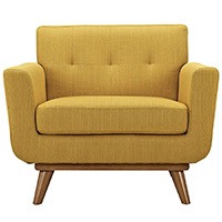 Citrus Color, Modway Engage Armchair, Front