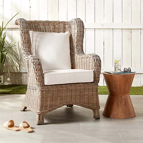 Natural Wicker Rattan Chair