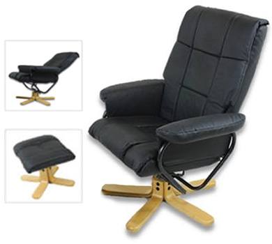 Black Color, Osaki OS 802E Massage Chair, Recliner Position