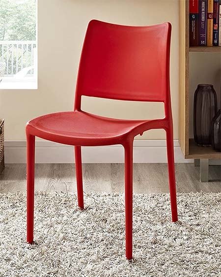 Red Plastic Chair