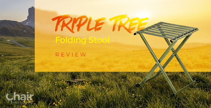 Triple Tree Folding Stool