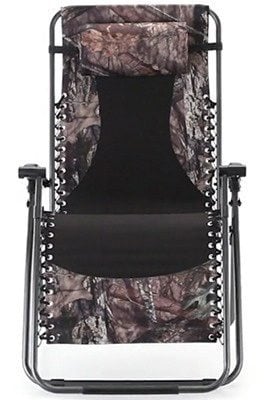 Camo Color, Oversized Zero-G Camp Chair, Front View