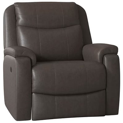 Black Color, Southern Motion’s Hercules Recliner, Left View