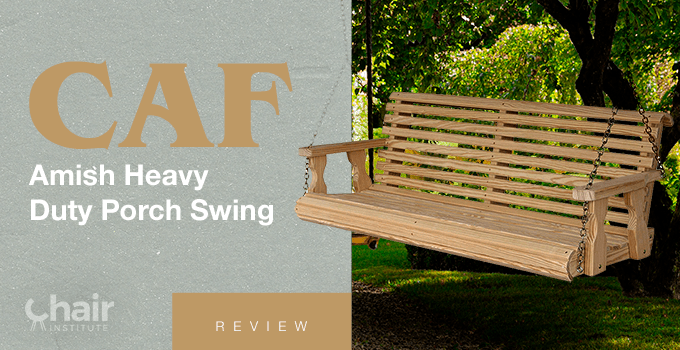 CAF Amish Heavy Duty Porch Swing