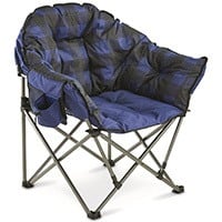 Navy Color, Guide Gear Oversized Club Camp Chair, Small