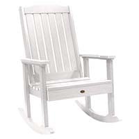 A smaller image of Highwood Lehigh Rocking Chair in White color.