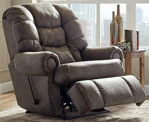 Lane Stallion (POWER RECLINE) Big Man (Extra Large) Comfort King Wallsaver Recliner. Weight Capacity 500 lbs. Extended Length 79 Seat Width 25 Seat Height 22 Free Curbside Delivery In Most Areas. (Western