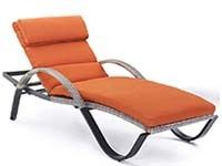 A small image of RST Cannes Chaise Lounge in Orange color
