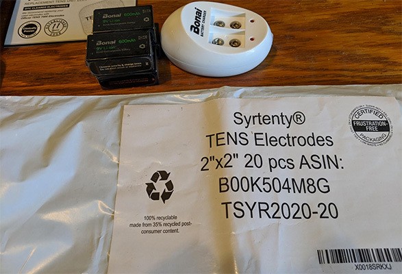 Syrtenty TENS Unit Pads and BONAI 6F22 Battery, Treating Back Pain At Home, All Products