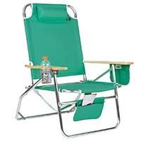 A small image of Big Jumbo Heavy Duty Beach Chair by BeachMall in Green