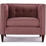 A small image of Jennifer Taylor Jack Tufted Arm Chair in Ash Rose