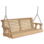 CAF Amish Heavy Duty Porch Swing, Best High Weight Capacity Porch Swings, Small