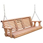 Porchgate Amish Heavy Duty Porch Swing, Best High Weight Capacity Porch Swings, Small